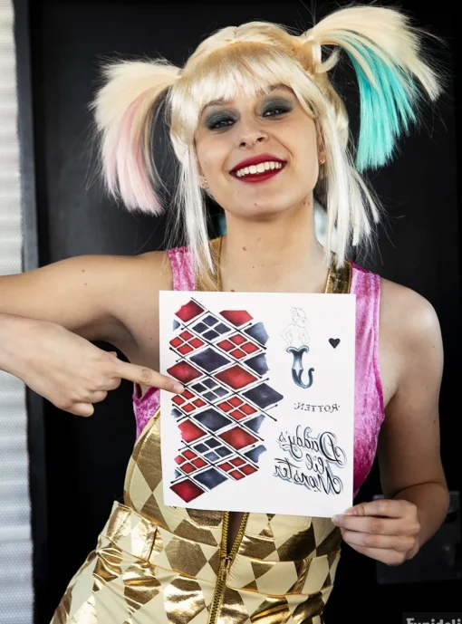 Suicide Squad® Harley Quinn Engangstatoveringer
