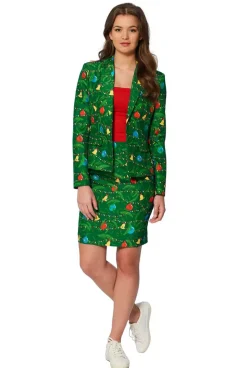 Suitmeister™ Miss Juletrær Grønn