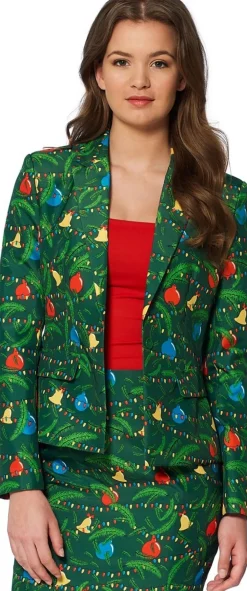 Suitmeister™ Miss Juletrær Grønn