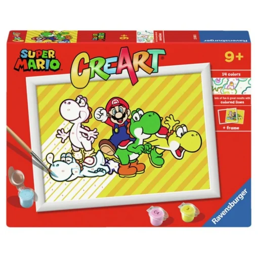 Super Mario® Mal etter Tall Sett