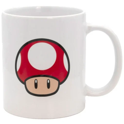 Super Mario® Mushroom Krus Hvit