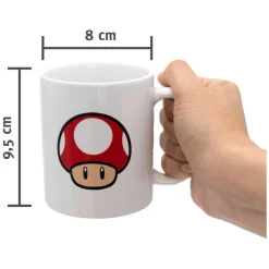 Super Mario® Mushroom Krus Hvit