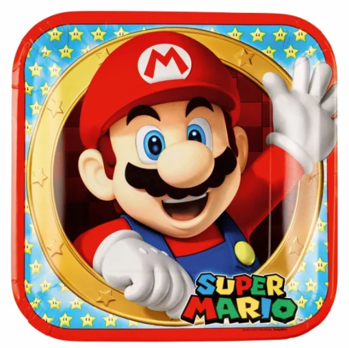 Super Mario® Papptallerkener