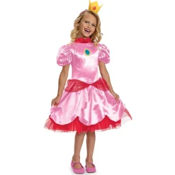 Super Mario® Prinsesse Peach Barnekostyme