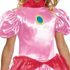 Super Mario® Prinsesse Peach Barnekostyme