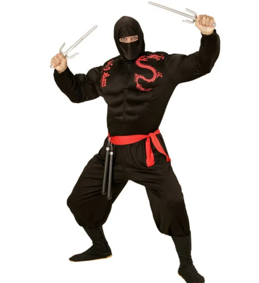 Super Muskel Ninja Kostyme