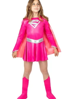 Supergirl® Barnekostyme Rosa