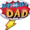Superhero Dad Folieballong