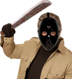 Svart Hockey Maske