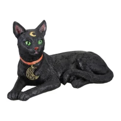 Svart Katt Skulptur