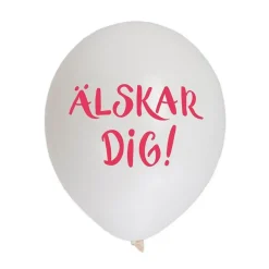 Svensk Älskar Dig! Ballonger