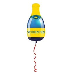 Svensk Student Champagne Folieballong