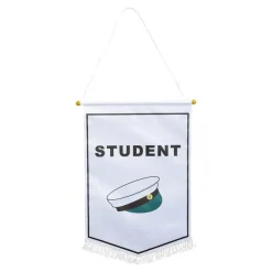 Svensk Student Lille Vertikalt Flagbanner