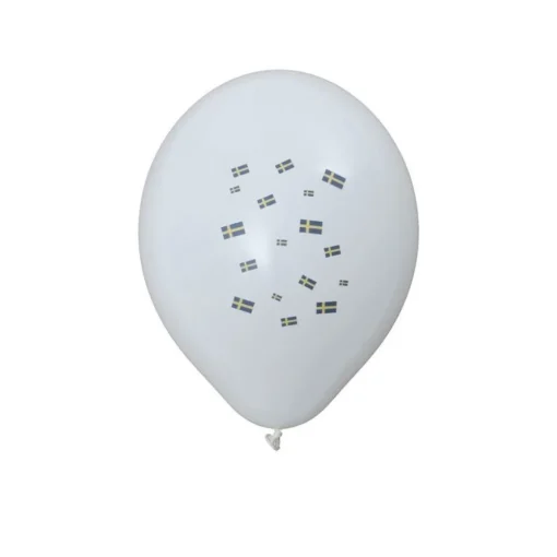 Sverige Flagg Ballonger