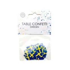 Sverige Flagg Konfetti