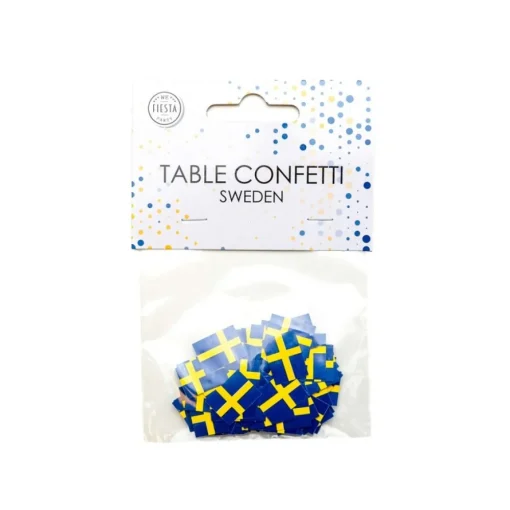 Sverige Flagg Konfetti
