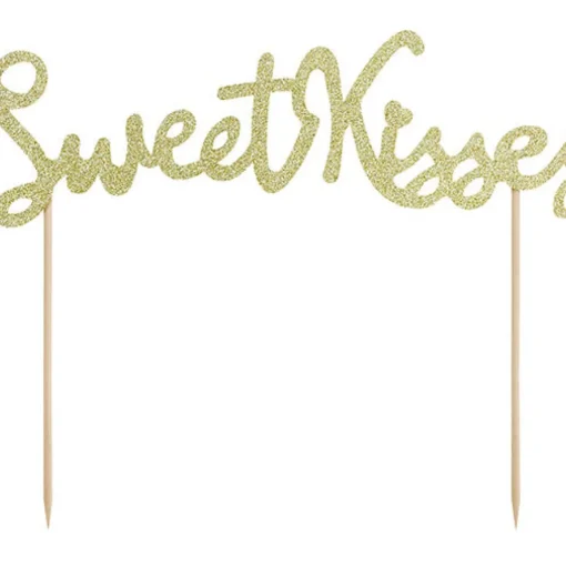 Sweet Kisses Kaketopp Glitter Gull