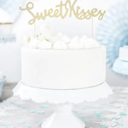 Sweet Kisses Kaketopp Glitter Gull