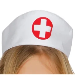 Sykepleier Barnekostyme Hvit