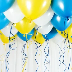 Takballonger Gul og Blå