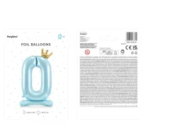 Tallballong Stående Lyseblå