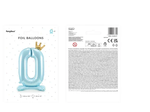 Tallballong Stående Lyseblå