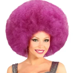70-talls Afro Parykk Lilla