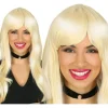 80-talls Blond Lang Parykk