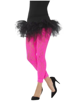 80-talls Blonde Leggings Neonrosa