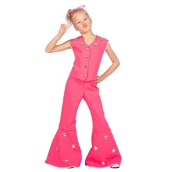 70-talls Disko Barnekostyme Rosa