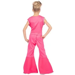 70-talls Disko Barnekostyme Rosa