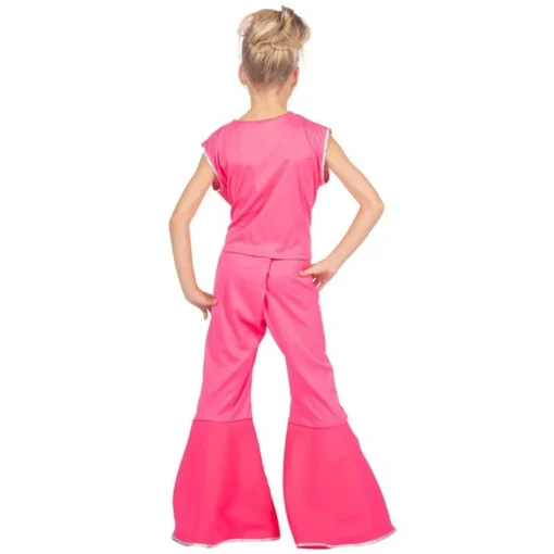 70-talls Disko Barnekostyme Rosa