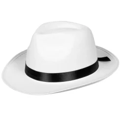 1920-talls Fedora Hvit