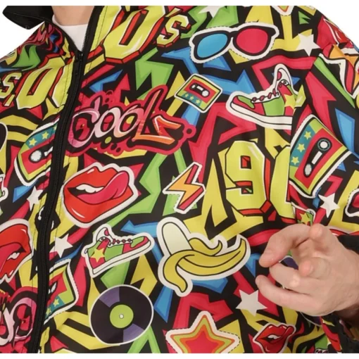 90-talls Graffiti Treningsdress Kostyme