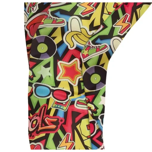90-talls Graffiti Treningsdress Kostyme