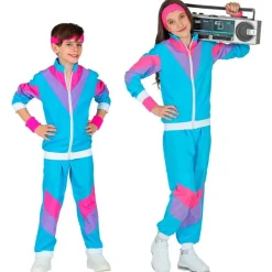 80-talls Grilldress Barnekostyme Blå