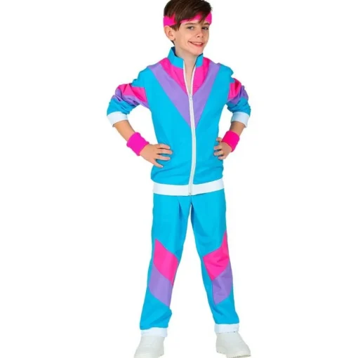 80-talls Grilldress Barnekostyme Blå