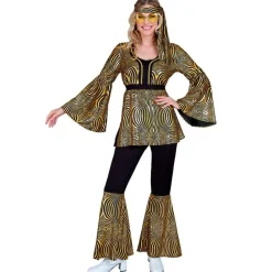 1970-talls Gullstriper Disko Kostyme