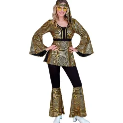 1970-talls Gullstriper Disko Kostyme