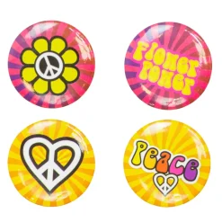 60-talls Hippie Pins