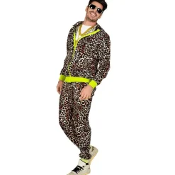 80-talls Leopard Grilldress Kostyme