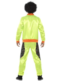 80-talls Neongrønn Treningsdress Kostyme