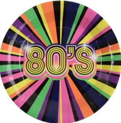 80-talls Papptallerkener