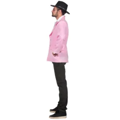80-talls Party Blazer Jakke Lyserosa