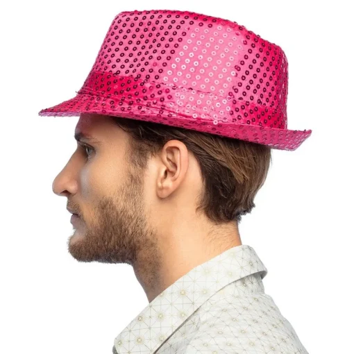 70-talls Popstjerne Hatt Rosa