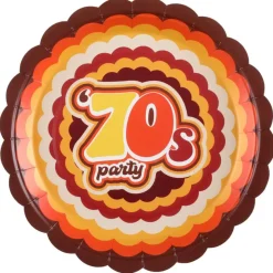 70-talls Retro Papptallerkener