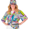 80-talls Retro Revival Solskjerm Caps & Rumpetaske