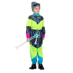 80-talls Retro Skidrakt Barnekostyme