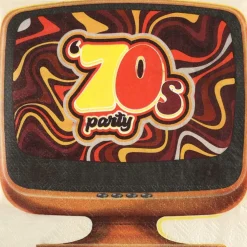 70-talls Retro TV Servietter