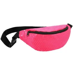 90-talls Rumpetaske Neonrosa